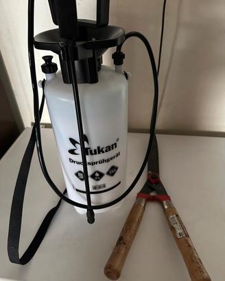 spruzzatore a pressione 5L + forbice