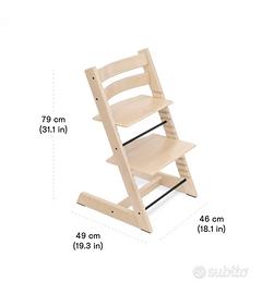 Seggiolone/Sedia Stokke Tripp Trapp + Baby Set