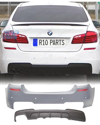 PARAURTI POSTERIORE BMW F10 LOOK M PERFORMANCE PDC