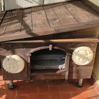 cuccia per cane piccola taglia in legnoartigianale
