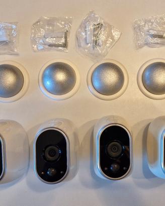 Arlo VMB 3000HUB +4 videocamere sicurezza VMC