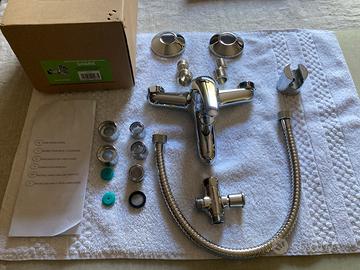 Miscelatore per vasca da bagno esterno cromo SHARK