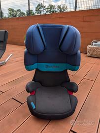 Seggiolino auto Cybex Solution X-Fix blu - 15-36kg