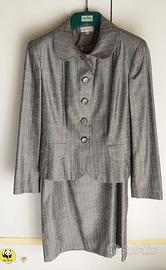 Tailleur grigio taglia 42