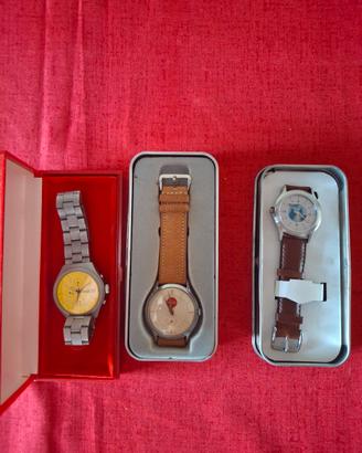 Lotto 3 Orologi Coca-Cola Vintage 