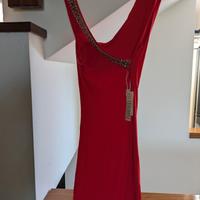 vestito rosso Fracomina