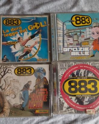 CD 883 Max Pezzali originali anni ’90 – Gli Anni