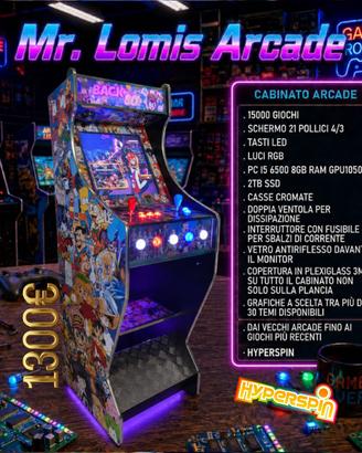 Cabinato Arcade Bartop