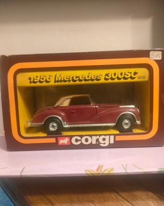 Corgi 806 Mercedes 300SC Bordeaux 1956 Boxed