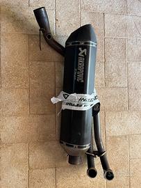 Scarico completo akrapovic t-max 530