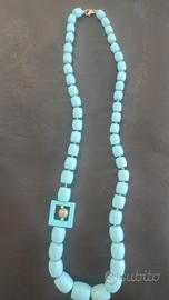 collana di TURCHESI e orecchini 