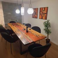 ✨Tavoli artigianali in legno e resina ✨