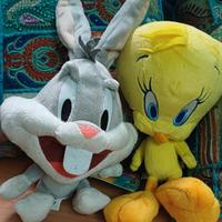 Peluche Titti e Bugs Bunny 🐰