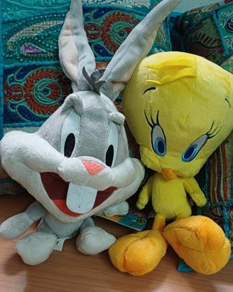 Peluche Titti e Bugs Bunny 🐰