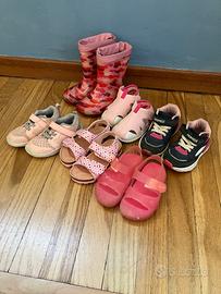 Scarpe bambina numero 22