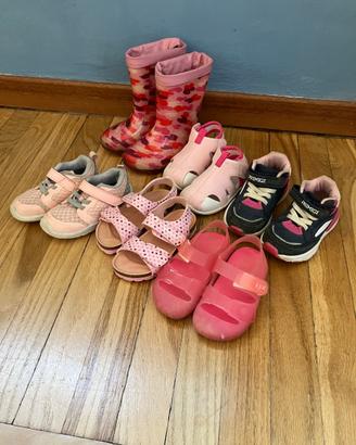 Scarpe bambina numero 22