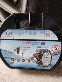 Catene da neve nuove taglia 100