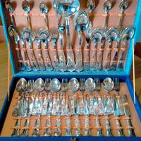 Servizio posate placcate argento 800 (45 pz.)