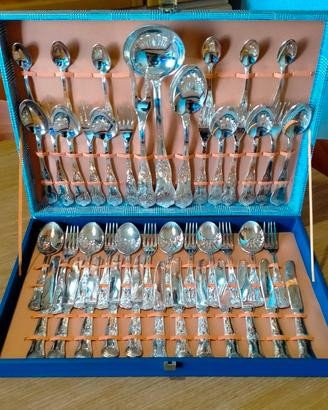 Servizio posate placcate argento 800 (45 pz.)