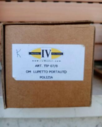 OM Lupetto Polizia Portauto kit da montare (Model