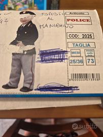 costume poliziotto  bambino 