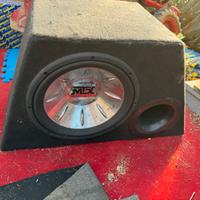 Sub woofer in cassa