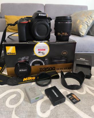 Nikon D3500 + kit 18-55mm AF-P