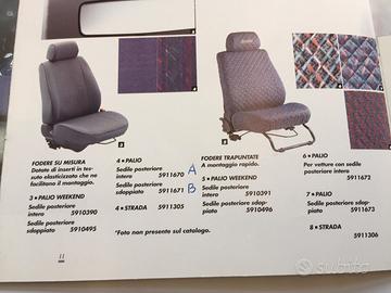 5911670 serie fodere fiat palio