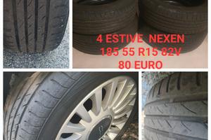 4 Gomme estive 185 55/R15 82V x Fiat 500