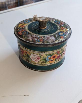 scatola latta vintage