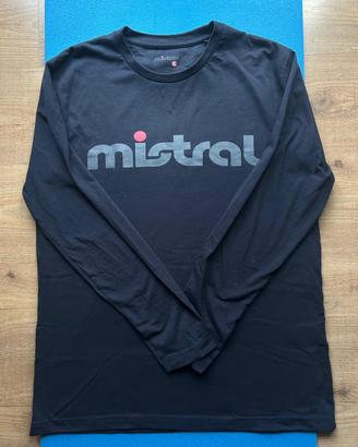 Maglietta Mistral - Taglia XL - Colore Nero/Blu