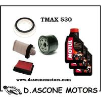 kit tagliando Tmax 530 2012 2016 4 filtri 3lt olio
