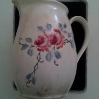 BROCCA IN CERAMICA DIPINTA A MANO 1800