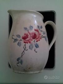 BROCCA IN CERAMICA DIPINTA A MANO 1800