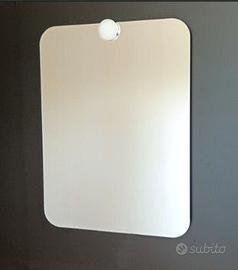 SPECCHIERA MODERNA RETTANG. 80x60cm CON FARETTO