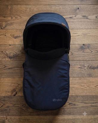 Navicella Cybex Cot M Navy Blue - Nuova