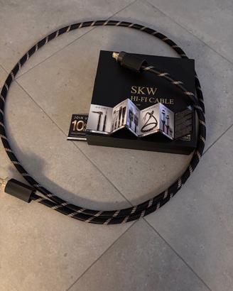 Cavo ali mentazione Hi-End lung.3 metri  marca SKW