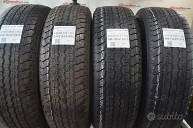 4 pneumatici bridgestone 255/70 r18 113s tu11976