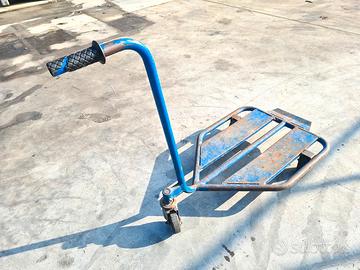 carrello pianale portacassette usato