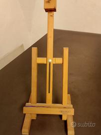 Piccolo cavalletto da pittura da tavolo