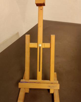 Piccolo cavalletto da pittura da tavolo