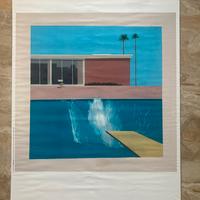 David Hockney poster 1981 Tate a bigger splash