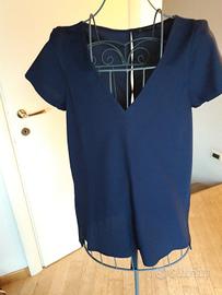 camicia Zara blu