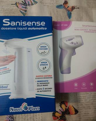 Misura temperatura erogatore gel