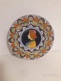 Piatto in maiolica Faenza