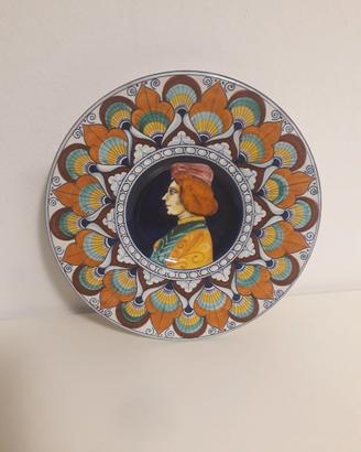 Piatto in maiolica Faenza
