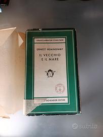 libro il vecchio e il mare Hemingway 1 stampa