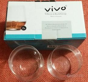COPPIA BICCHIERI VILLEROY BOCH "VIVO" DA 32cl