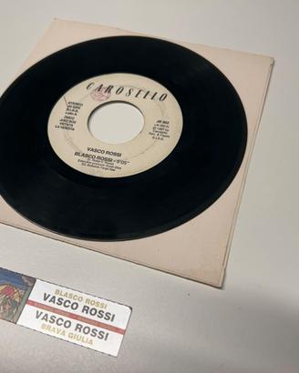 45 giri Vasco Rossi - Blasco Rossi/Brava Giulia