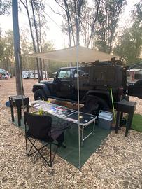 KIT Camperizzazione artigianale Jeep Wrangler JKU